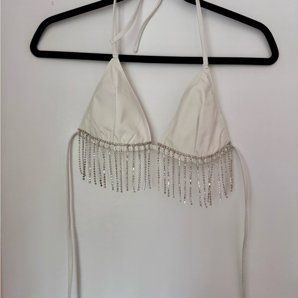12th Tribe Cammie Rhinestone Bra - Bachelorette